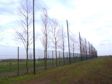 Golf Netting Installation and Ball Stop Perimeter Fencing photo